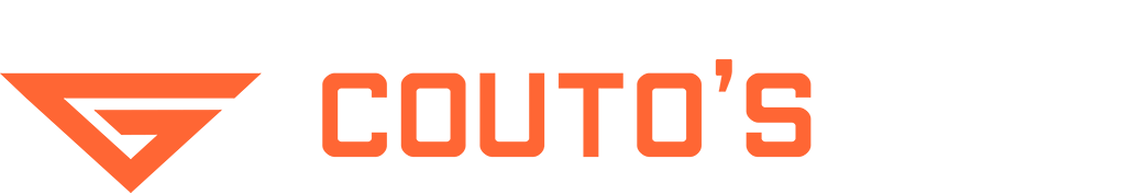 Logo Couto's Gym Horizontal Negativo